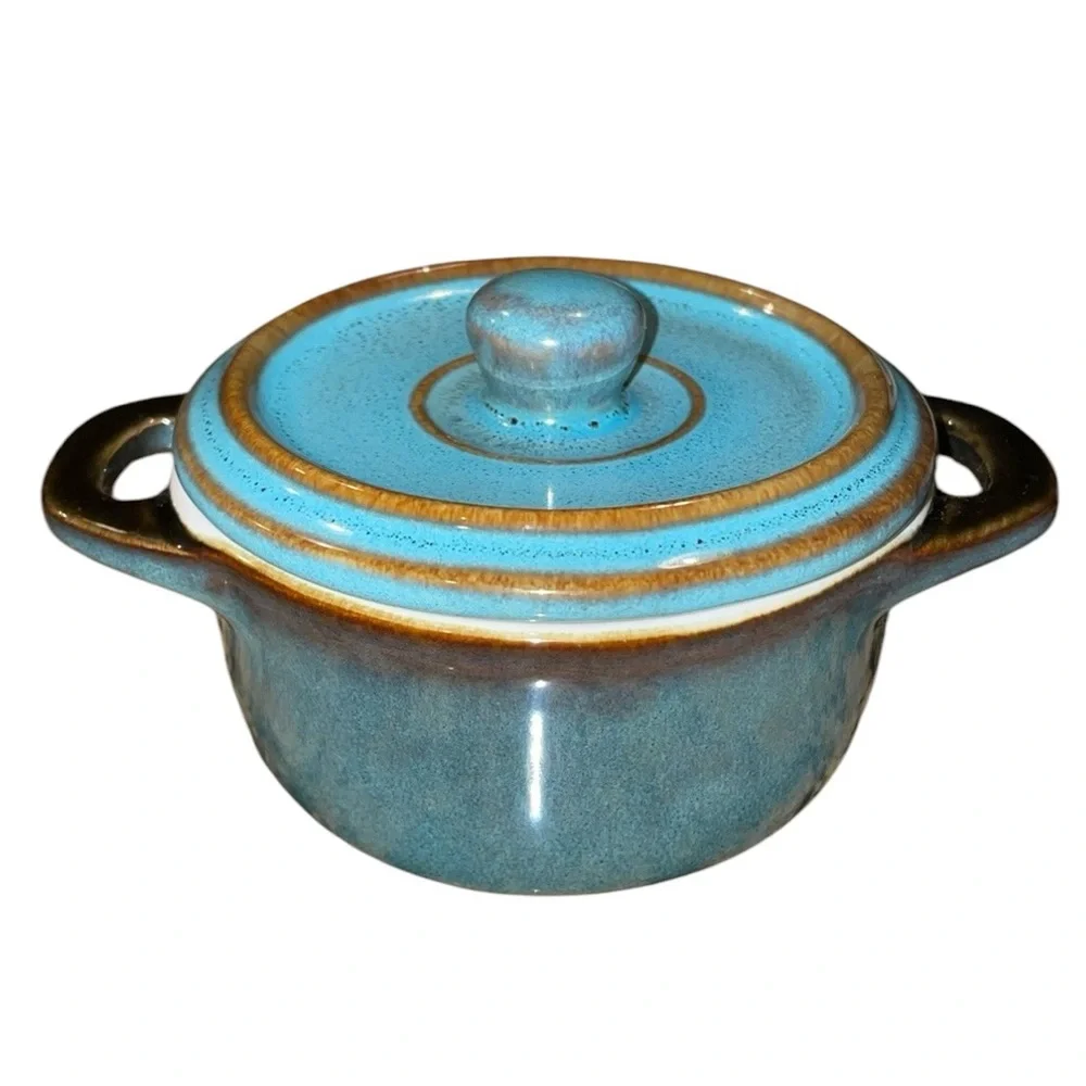 Chef's Counter Mini Casserole Dishwasher with Lid Blue